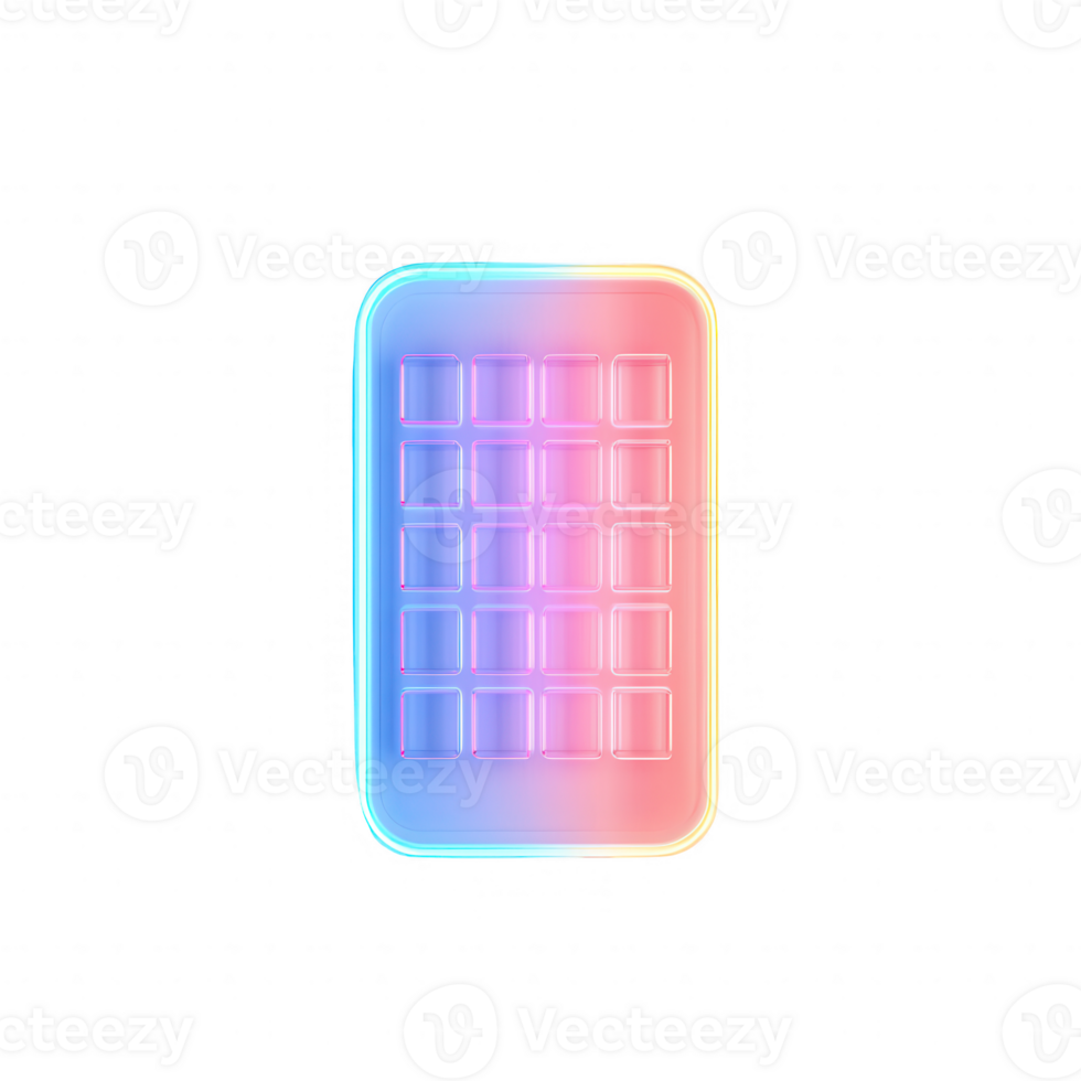 A vibrant, colorful chocolate bar with a smooth, glossy surface. png