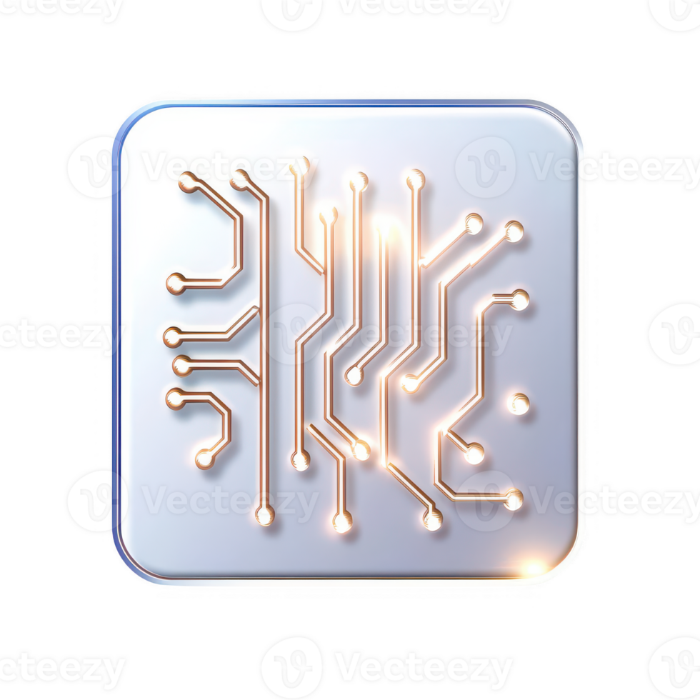 A modern circuit board design showcasing innovative technology and digital connections. png