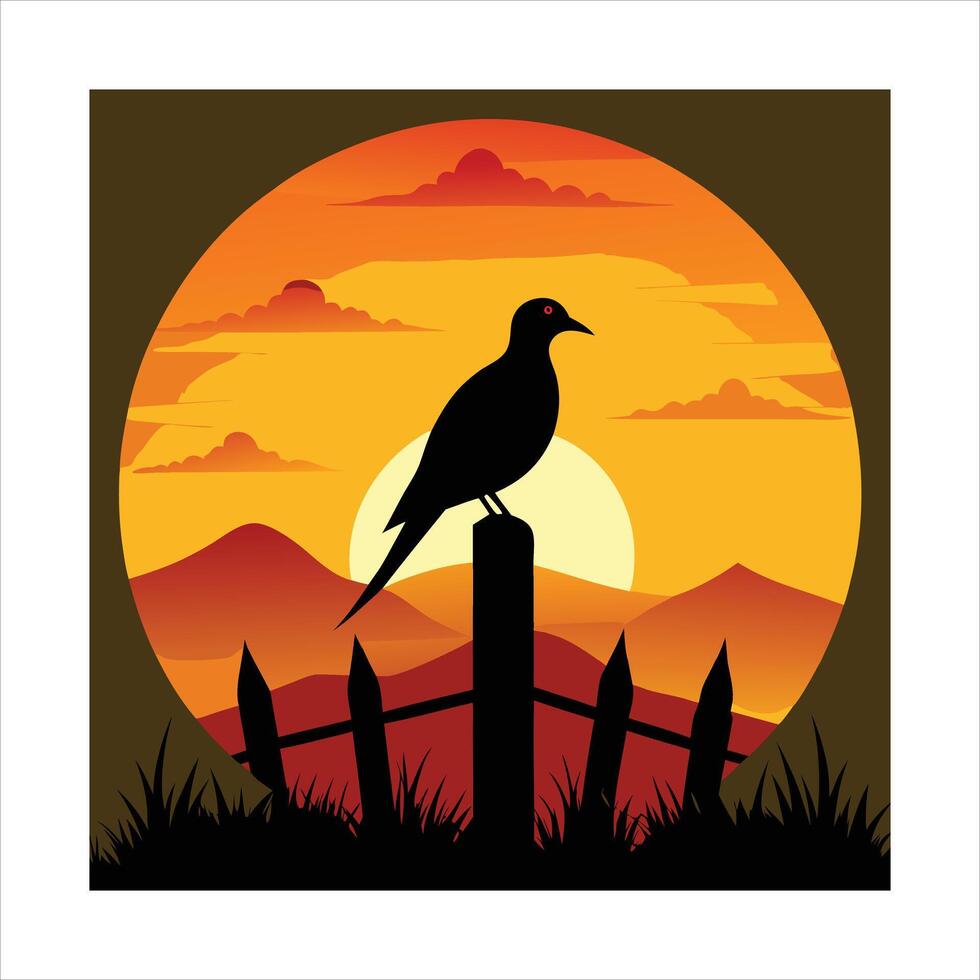 Dove Perched On Bird Vectors