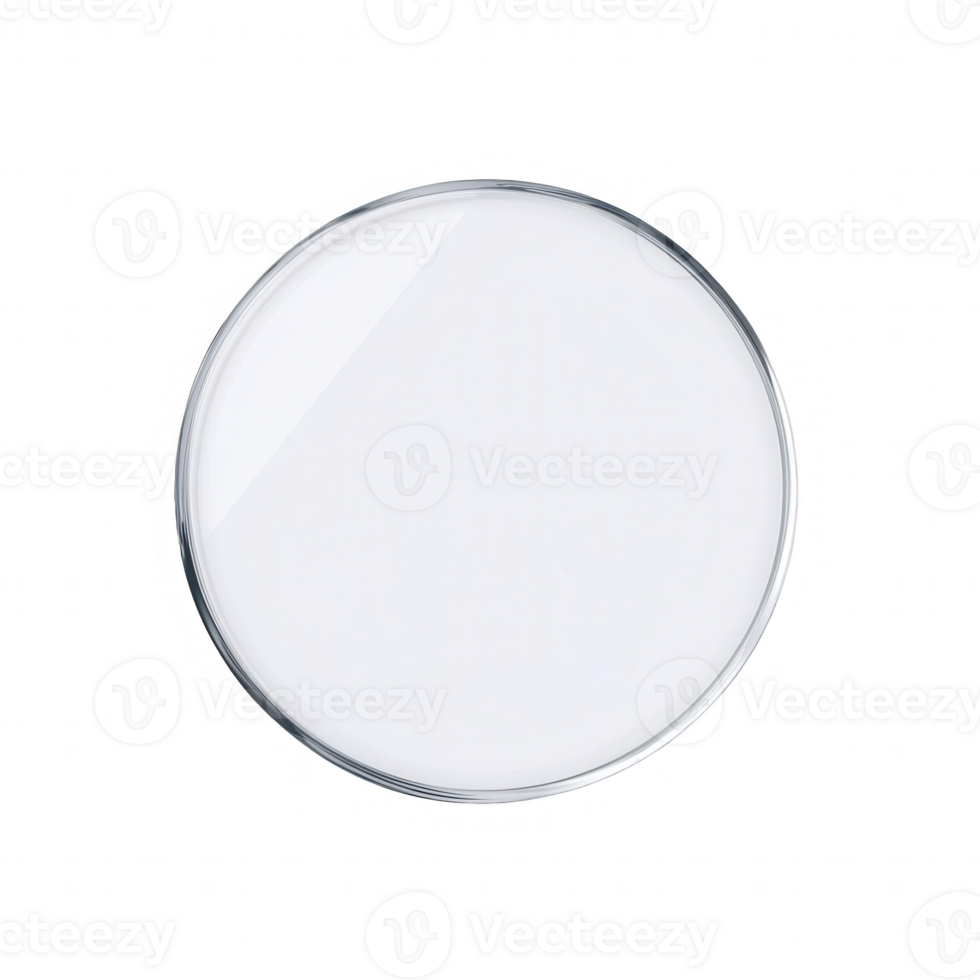 Empty circular frame template for design, artwork, or showcasing graphics. png