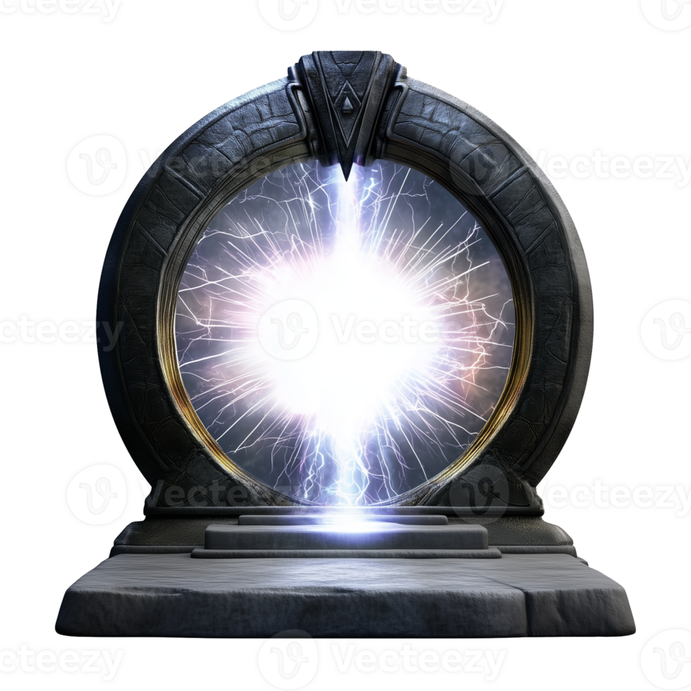 Warp Portal Isolated on Transparent Background png
