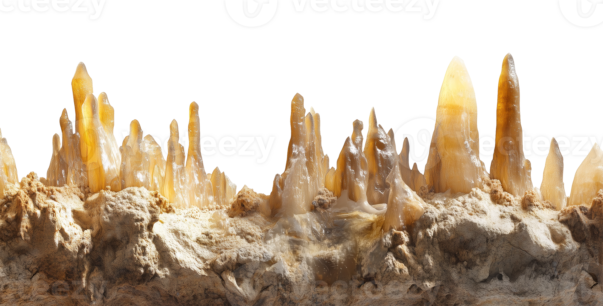 Stalagmite Isolated on Transparent Background png