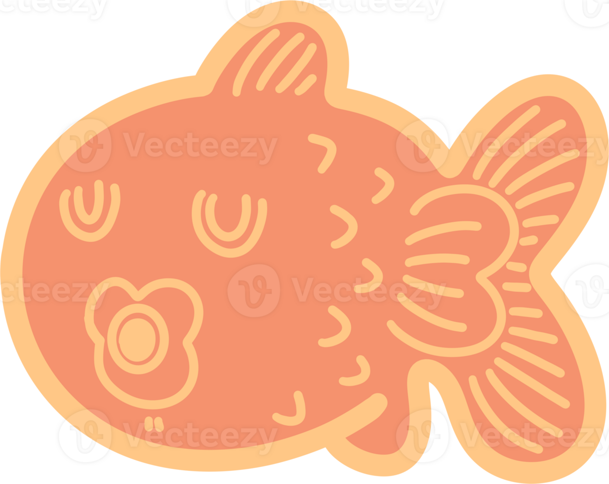 fresh water pastel outline png