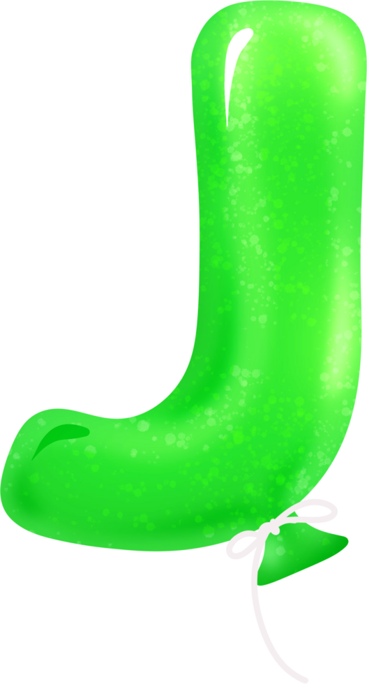 j green colorful text png