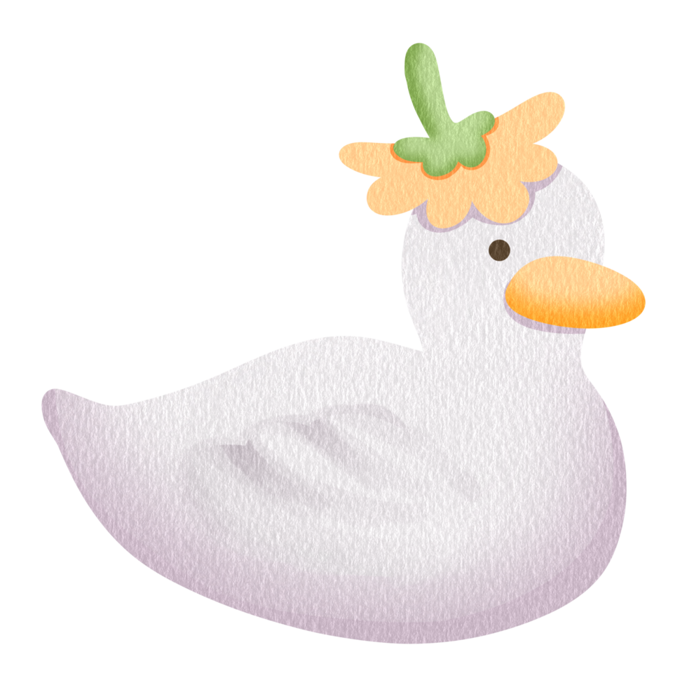 flower duck breeds floating png