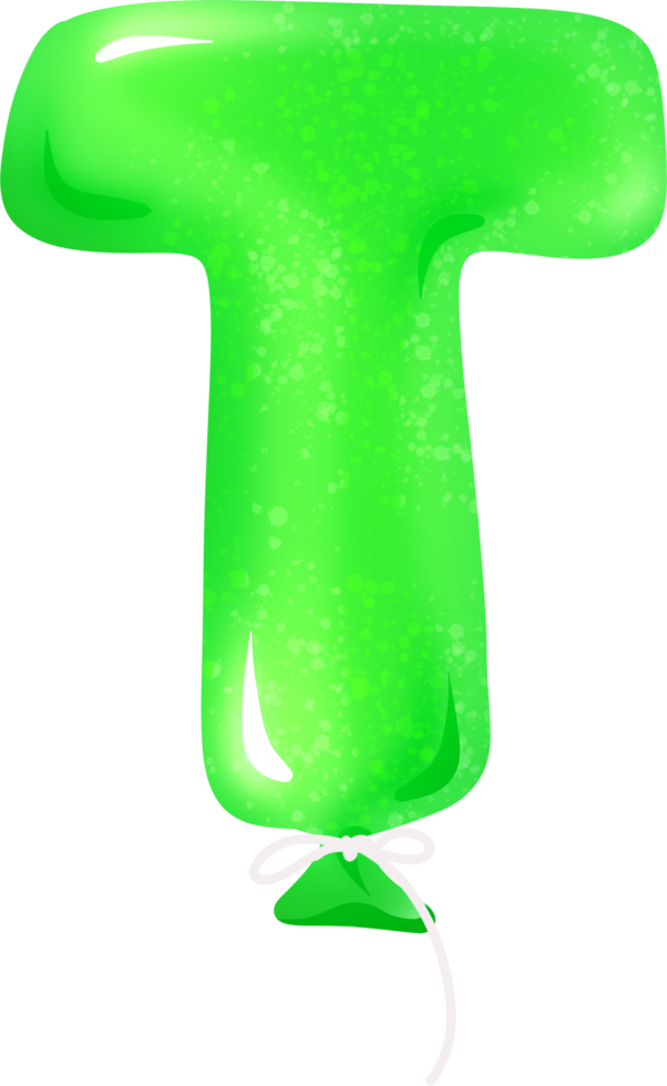 t balloon letters party png