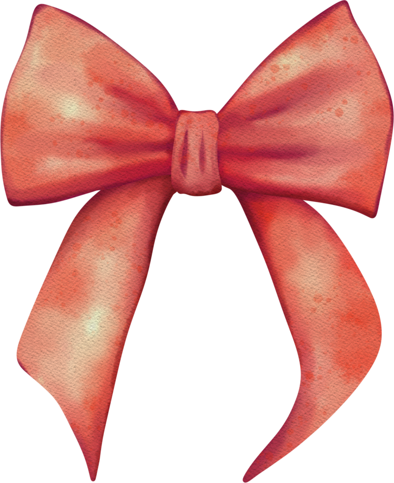 ribbon watercolor painting png