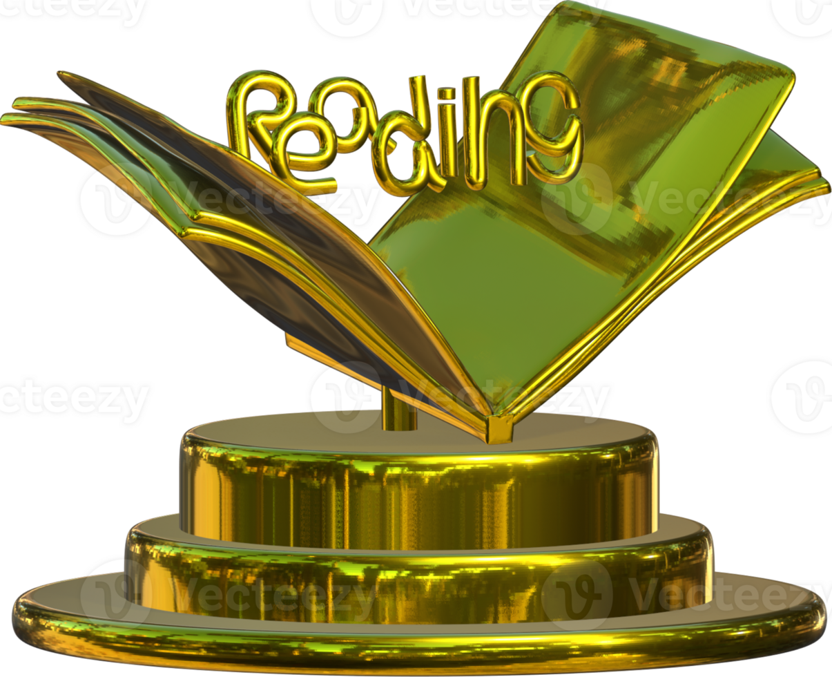 glod readin gart png