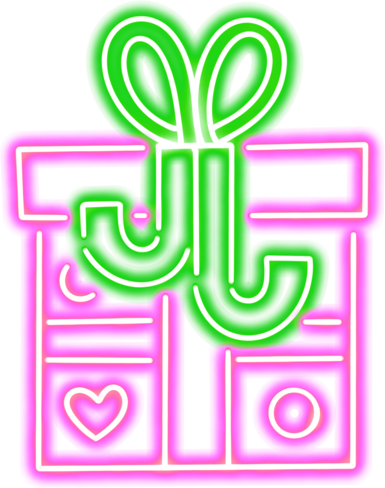 gift box glass png
