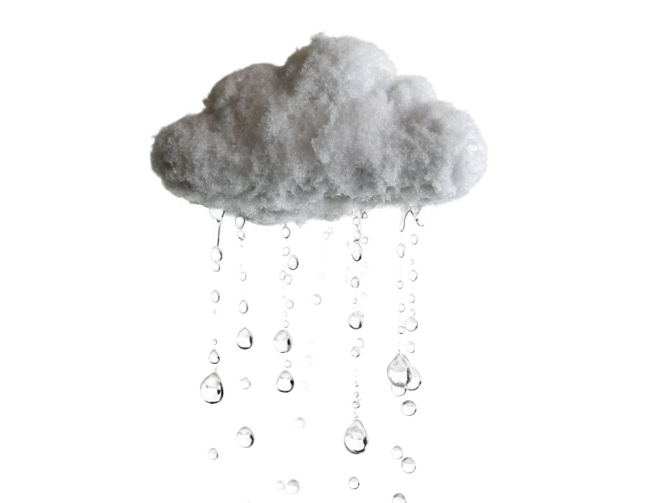 Digital Rain Cloud Abstract Art, Crystal Drops, Glitch Effect png
