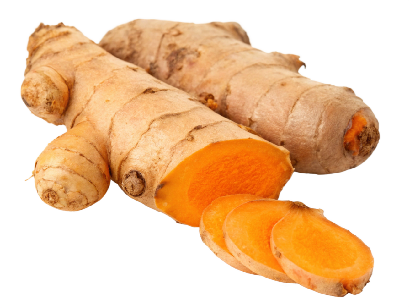 Fresh Turmeric Roots, Sliced, Spicy, Aromatic, Herbal, Indian, Cuisine, Ingredient, Golden png