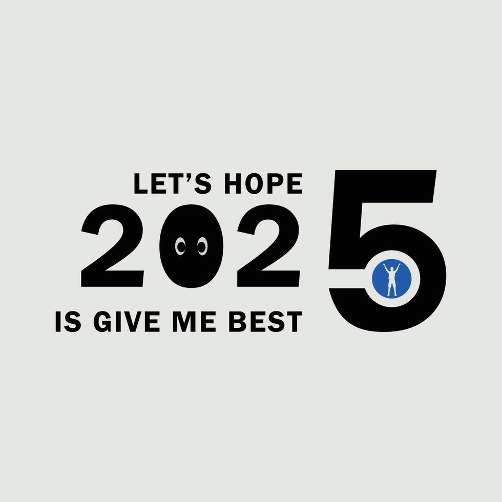 New hope in new year. vector