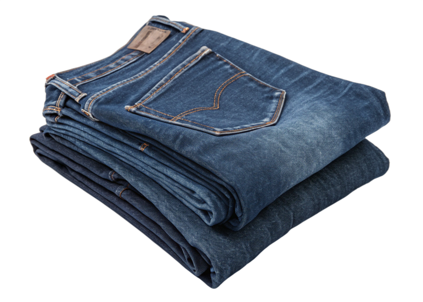 Stacked Denim Jeans Fashionable Apparel, Blue Jeans, Classic Style png
