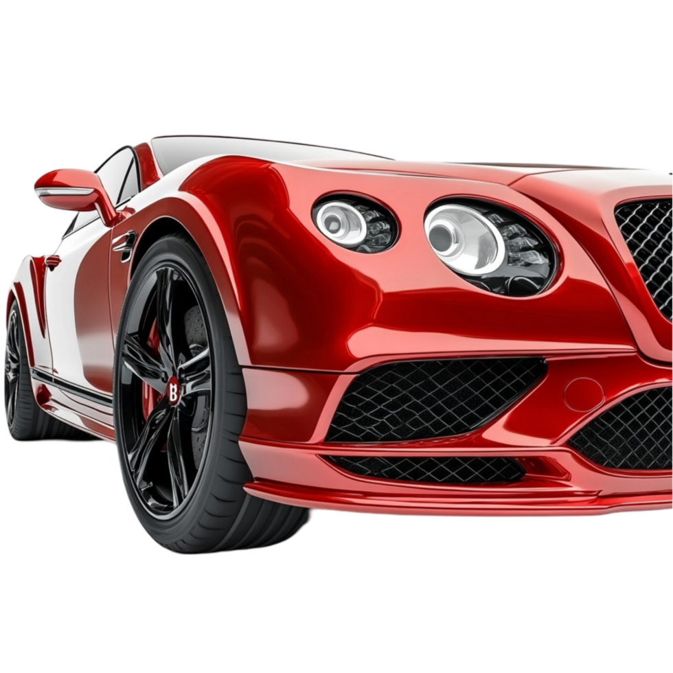 Red Sports Car Illustration png