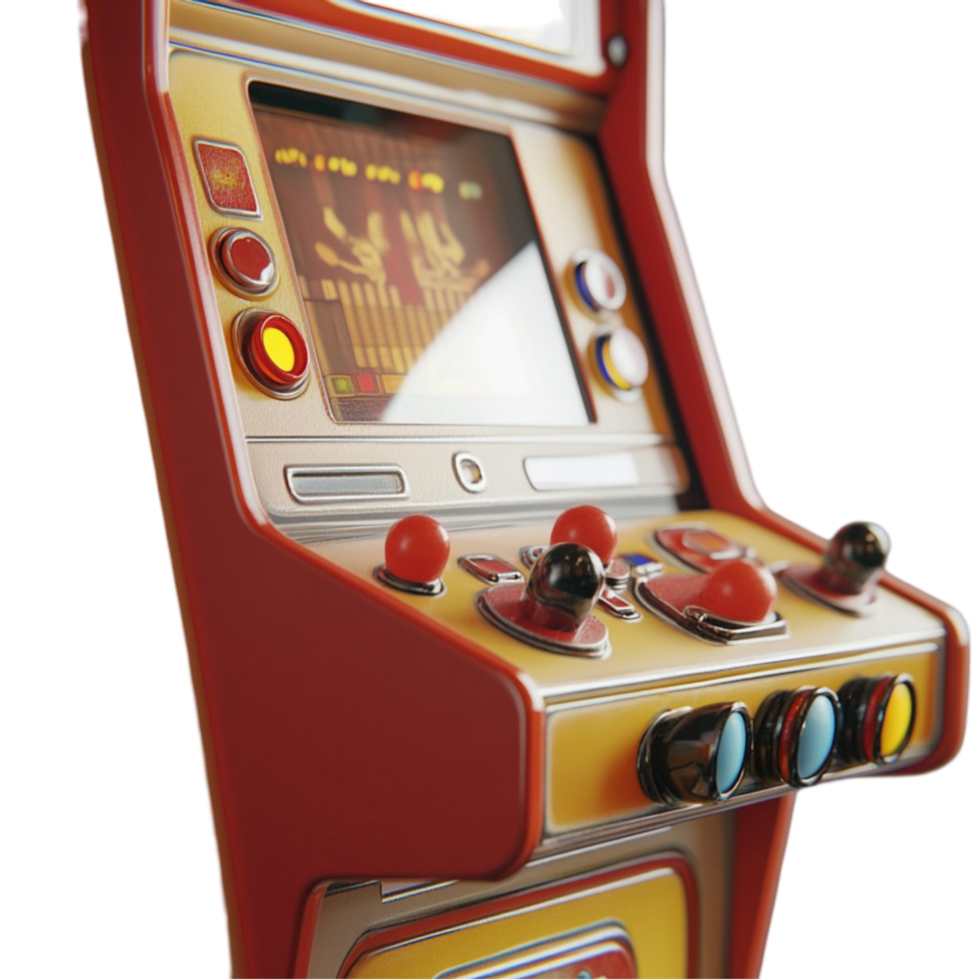 Retro Arcade Machine png
