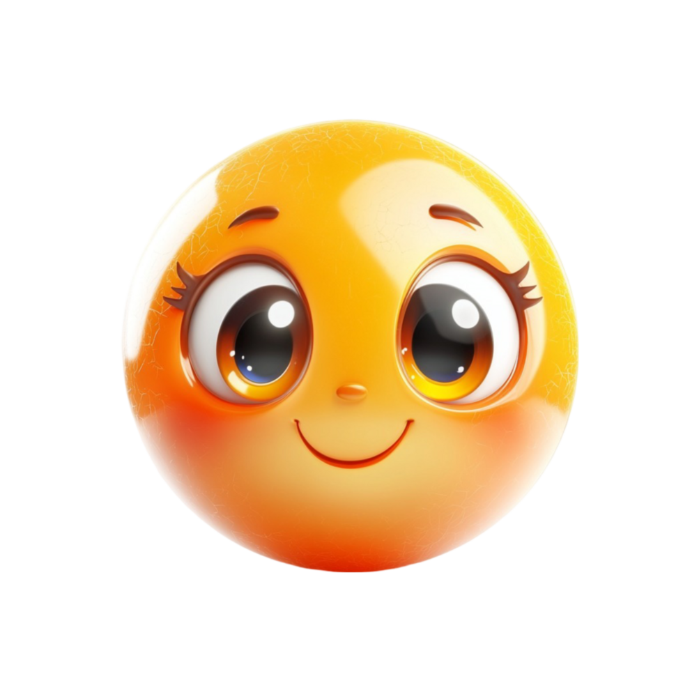 Smiling Emoji Face with Blush png
