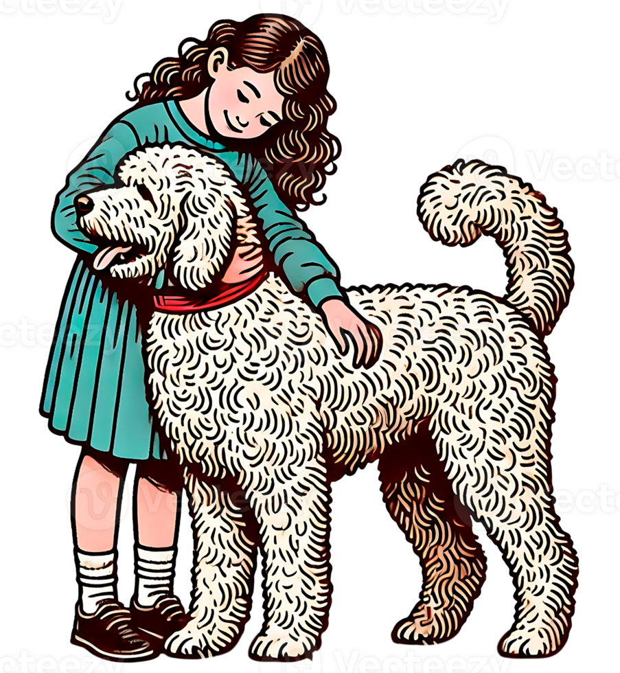 Lagotto Romagnolo dog png