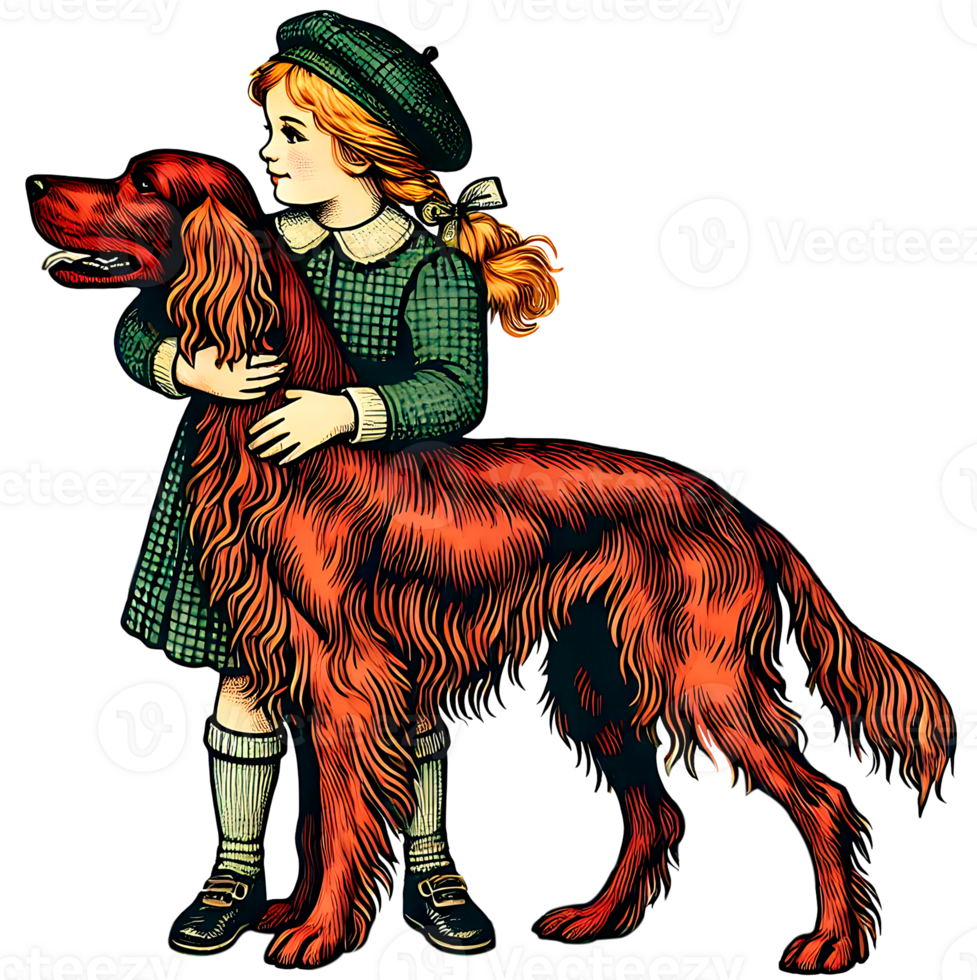 Irish Setter dog png