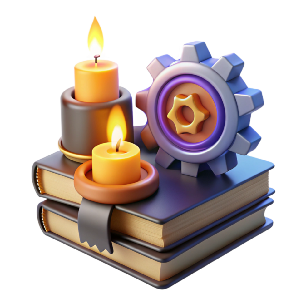 Illuminating the Mechanism Knowledge, Gears, and Candles png