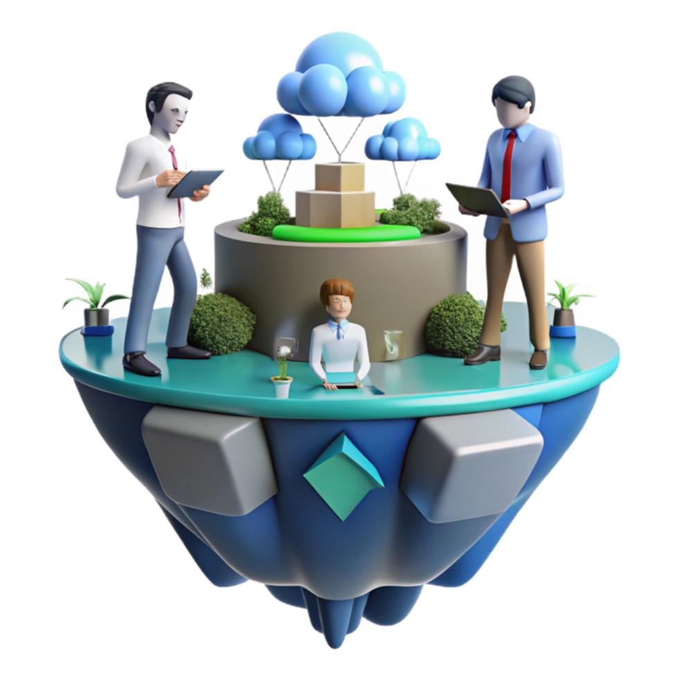 Cloud Computing Collaboration, Data Management, and Efficient Workflow png