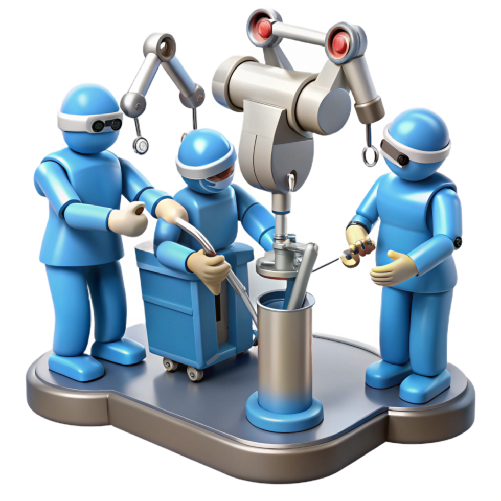 Robotic Surgery System Minimally Invasive Procedure png