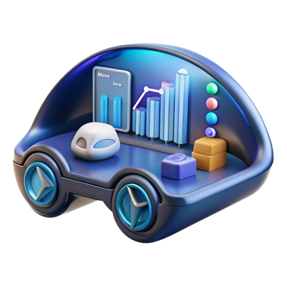 Autonomous Delivery Vehicle Data-Driven Efficiency in Logistics png