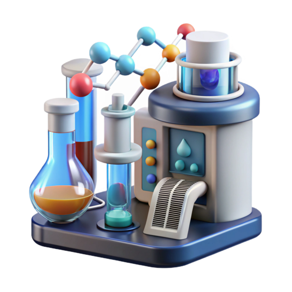 Scientific Lab Equipment Chemistry, Research, Experimentation, Technology, Analysis, Science, Apparatus, Innovation, Discovery, Glassware png