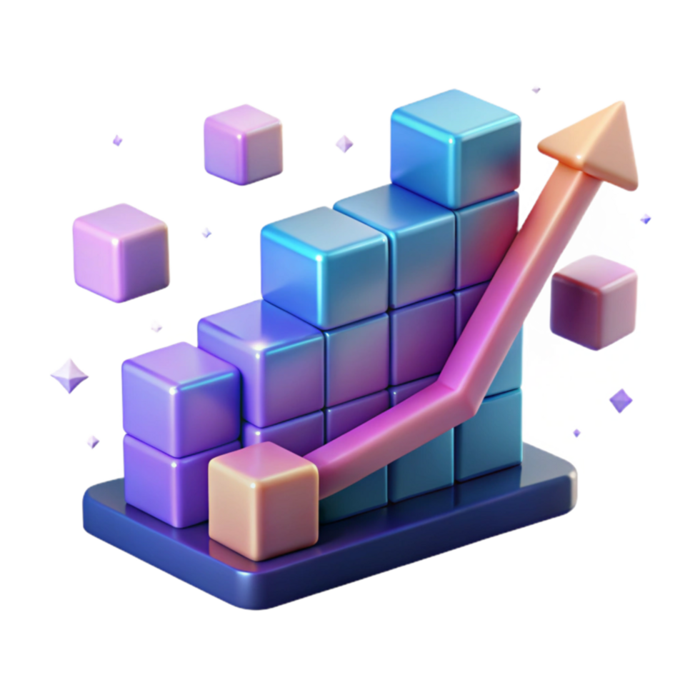 Growth Chart Data Cube Visualization of Progress png