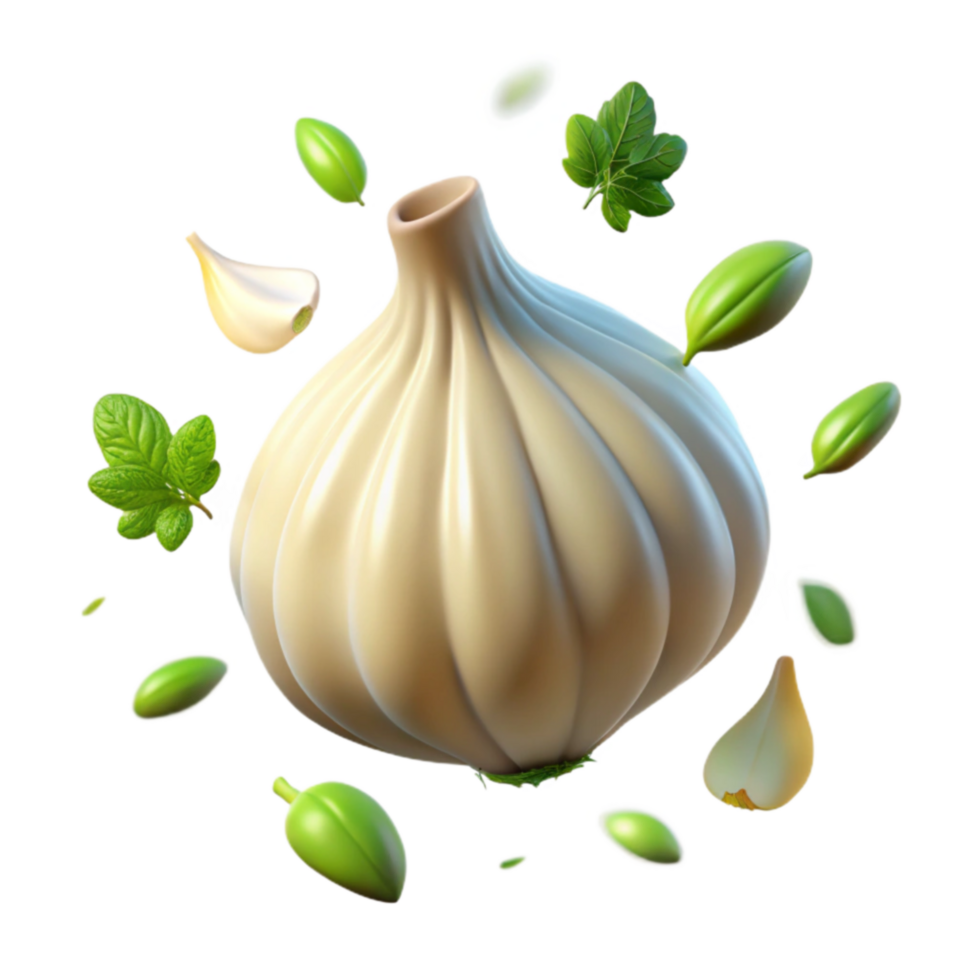 Garlic and Herb Blend Fresh Aroma, Culinary Delight png