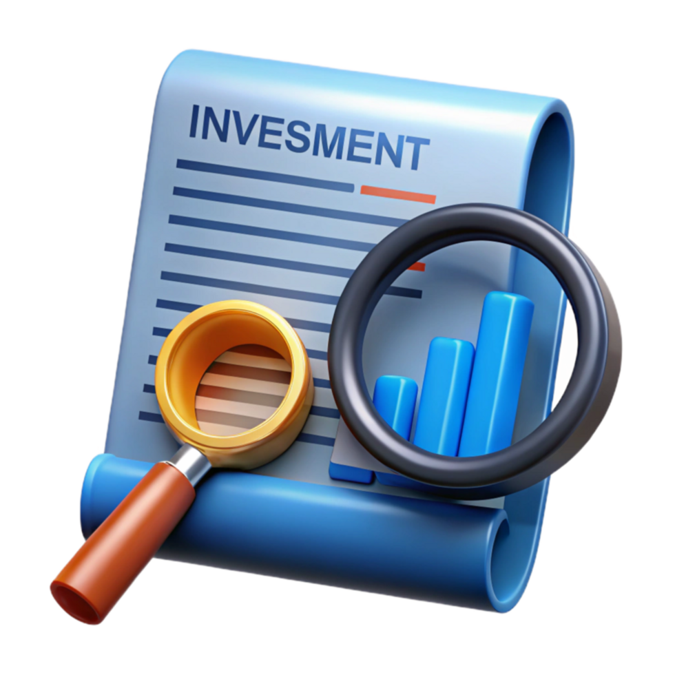 Investment Analysis Researching Growth Charts for Smart Decisions png