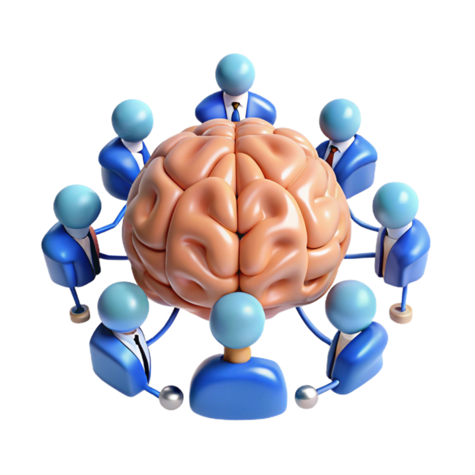 Collective Intelligence Brainpower Synergy png