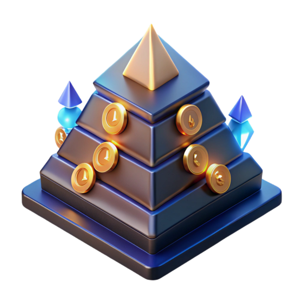 Cryptocurrency Pyramid A Visual Representation of Asset Allocation png
