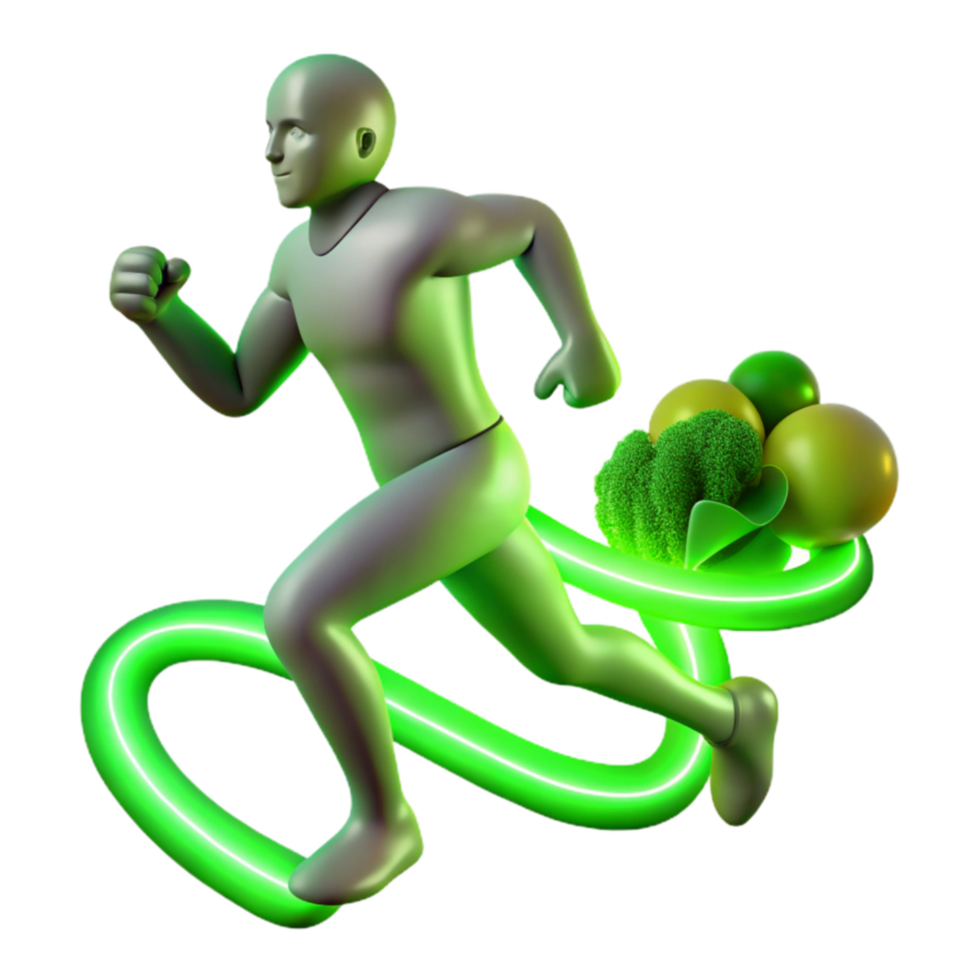 Healthy Lifestyle Fueling Your Run with Vegetables png
