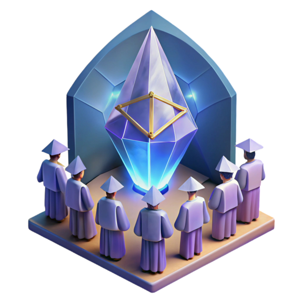 decentralizzato consenso esplorando blockchain S cristallo nucleo png