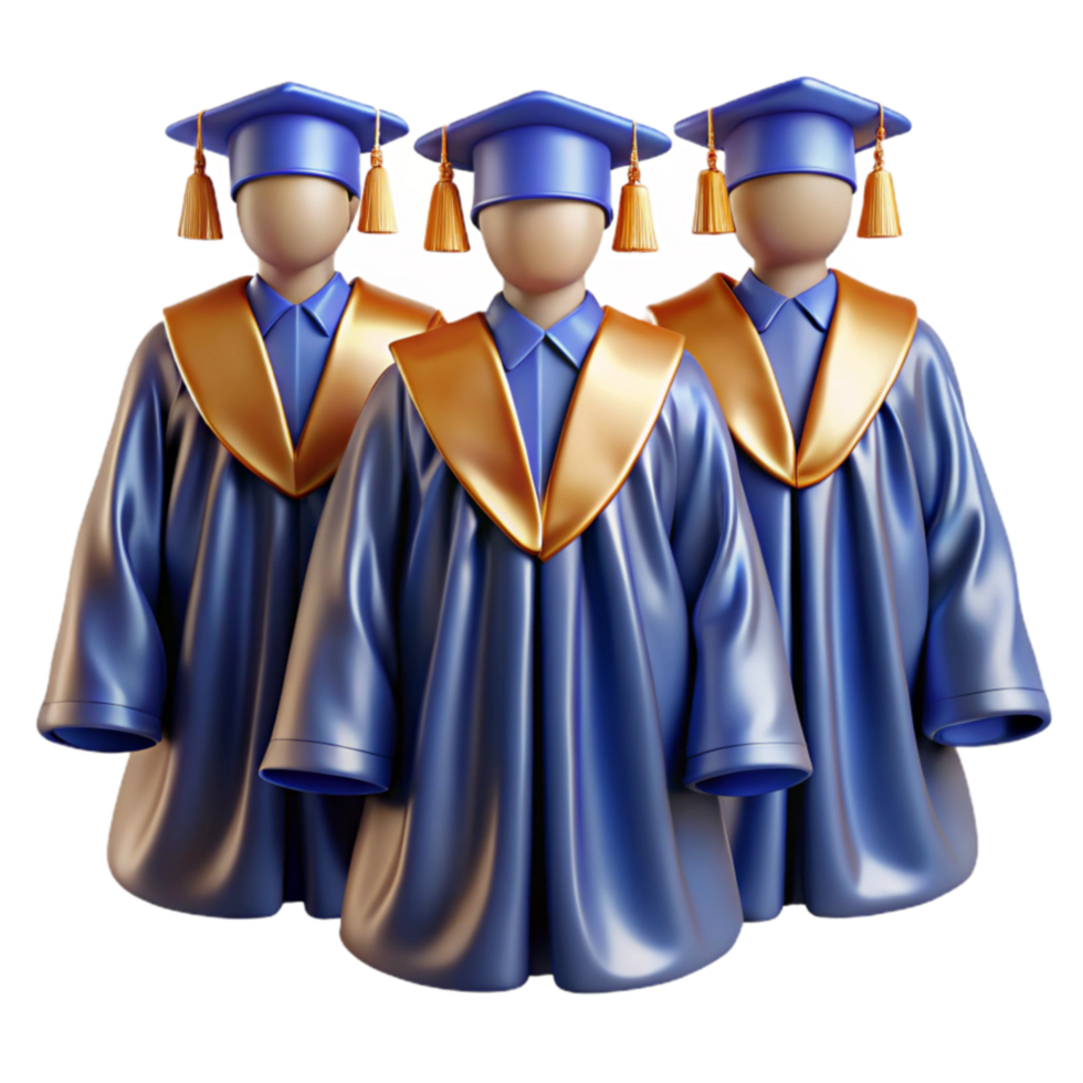 Academic Attire Graduation Gowns, Caps, and the Pursuit of Higher Education png