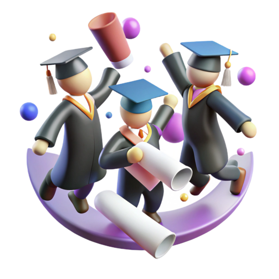 Celebrating Graduation Academic Achievement Future Success png