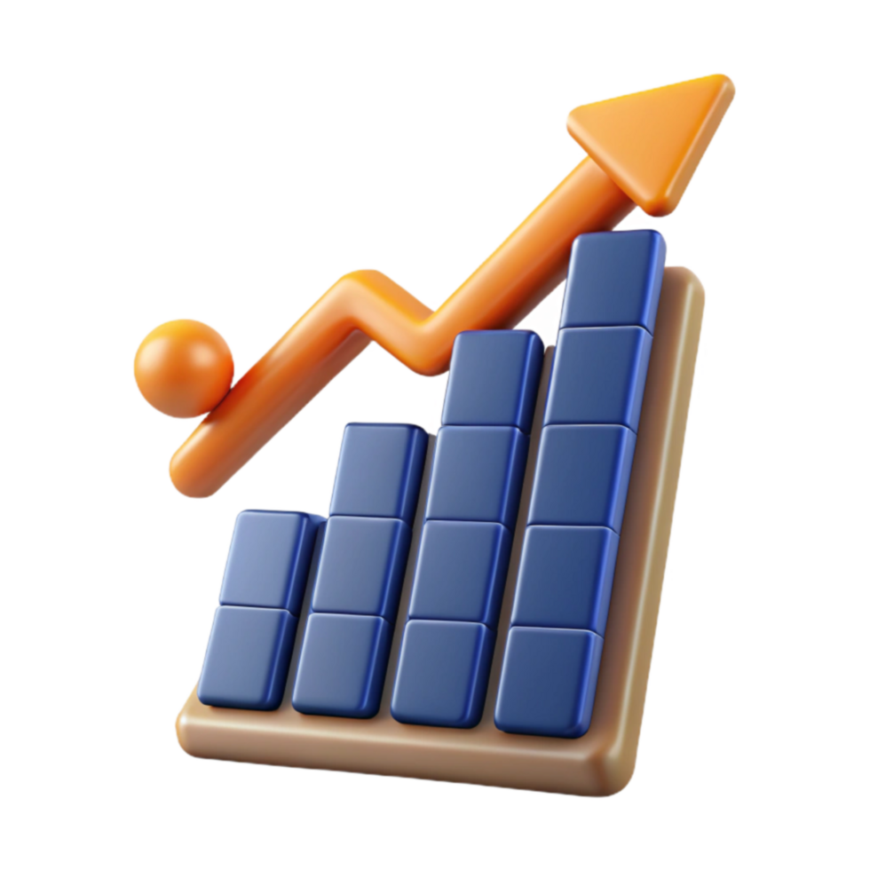 Growth Chart Upward Trend, Data Visualization, Progress, Success, Statistics, Metrics, Financial Growth, Business Analytics, Market Increase, Economic Growth png