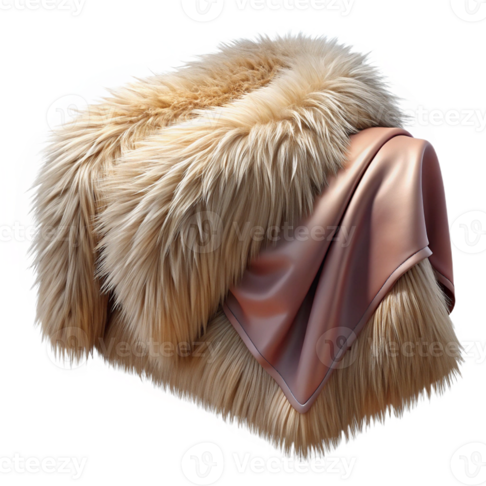 Faux Fur and Satin Fabric Texture png