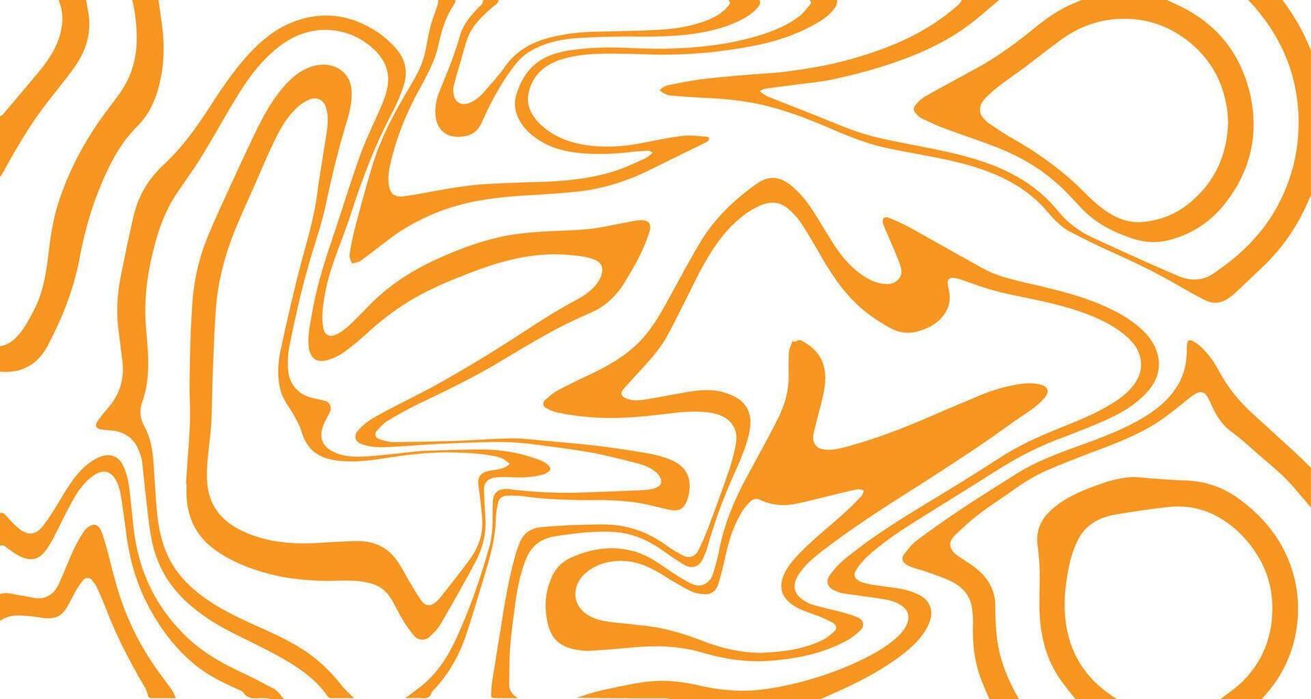 Wavy and Melt Caramel. Abstract Toffee Pattern vector