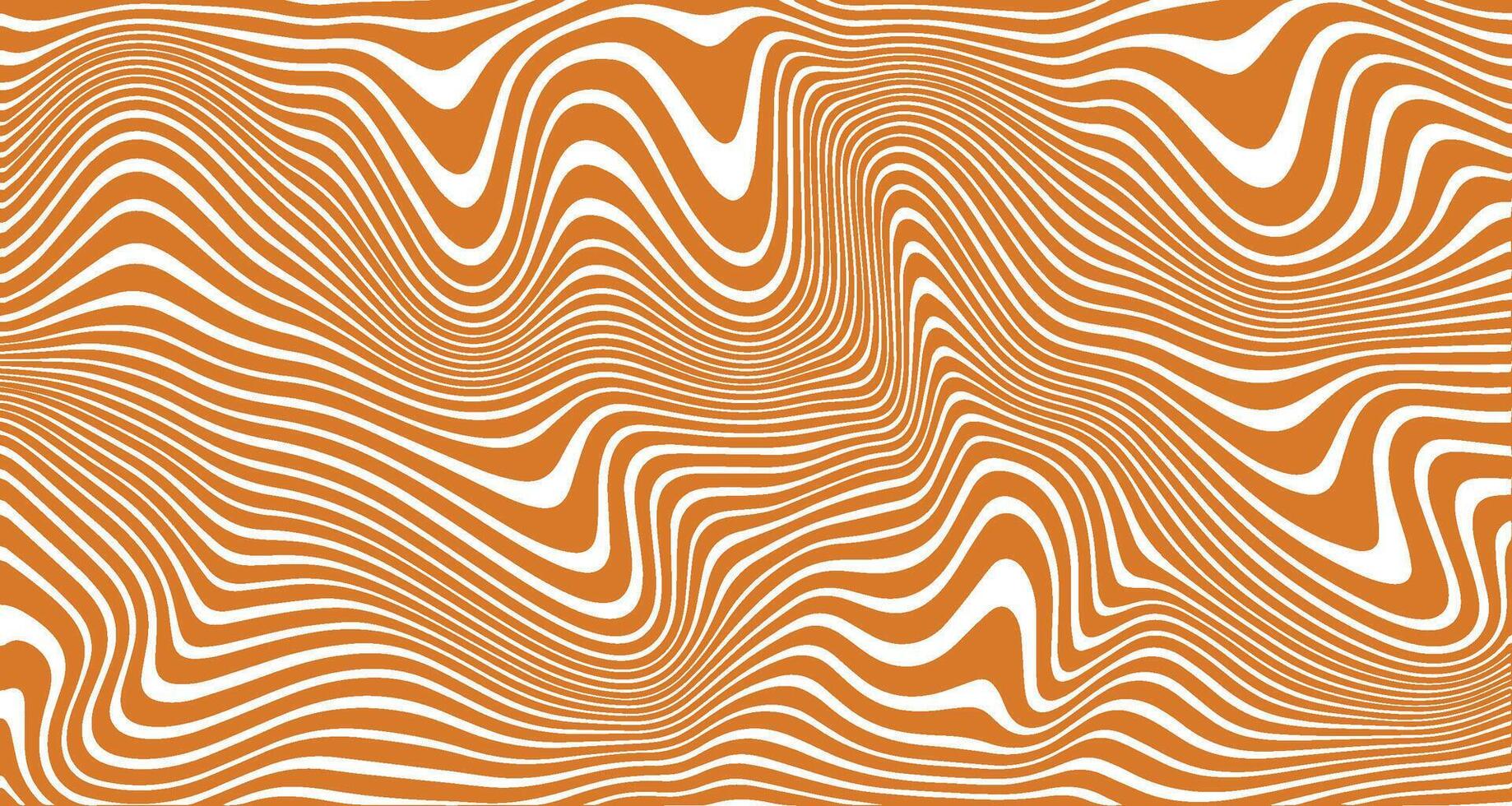 Wavy and Melt Caramel. Abstract Toffee Pattern, Wavy swirl caramel seamless pattern or peanut background of zebra wavy lines vector