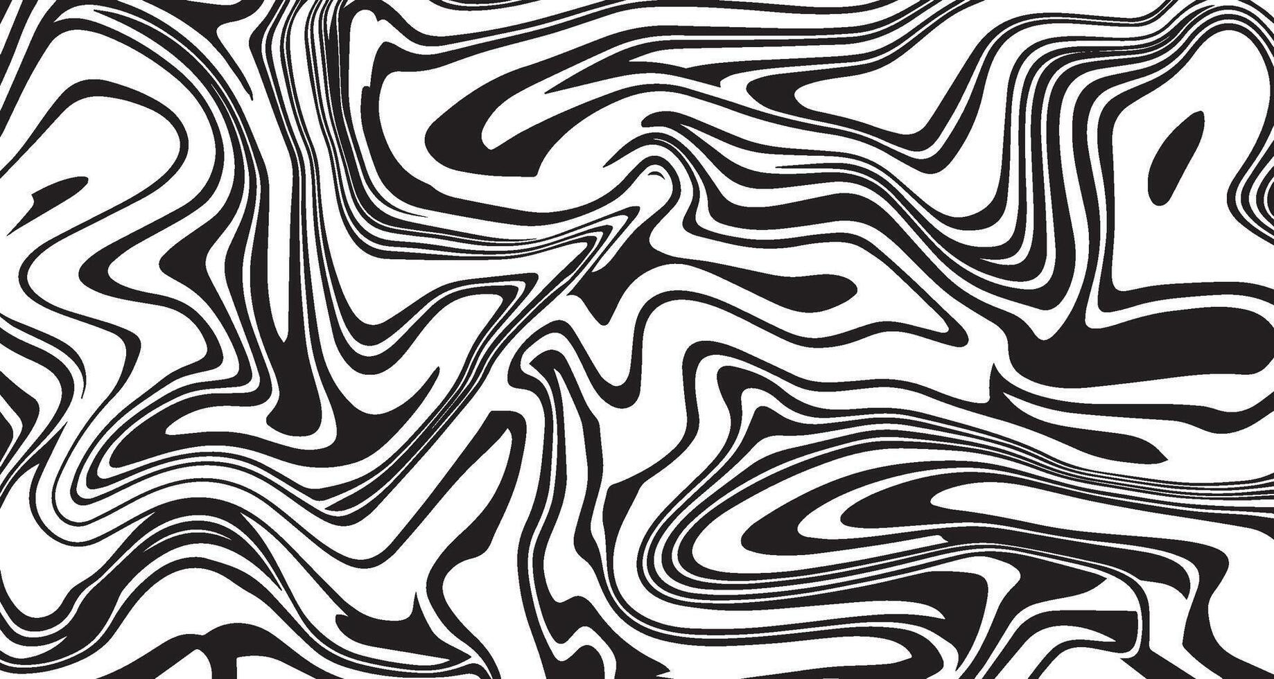 Wavy Seamless Pattern with Flowing Salted Caramel, Peanut Texture Featuring Butter vector