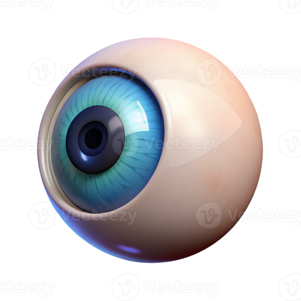 3D Rendered Realistic Eye png