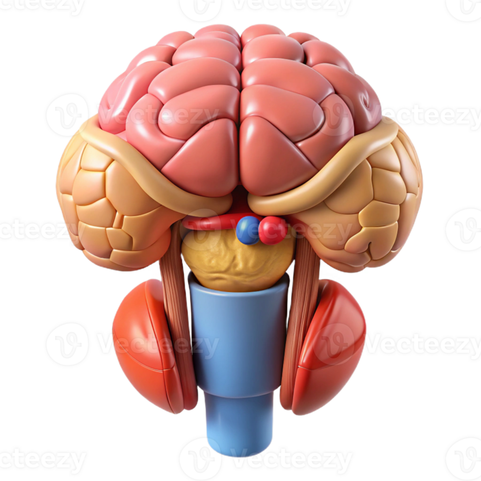 Human Brain Pituitary Gland Anatomy png
