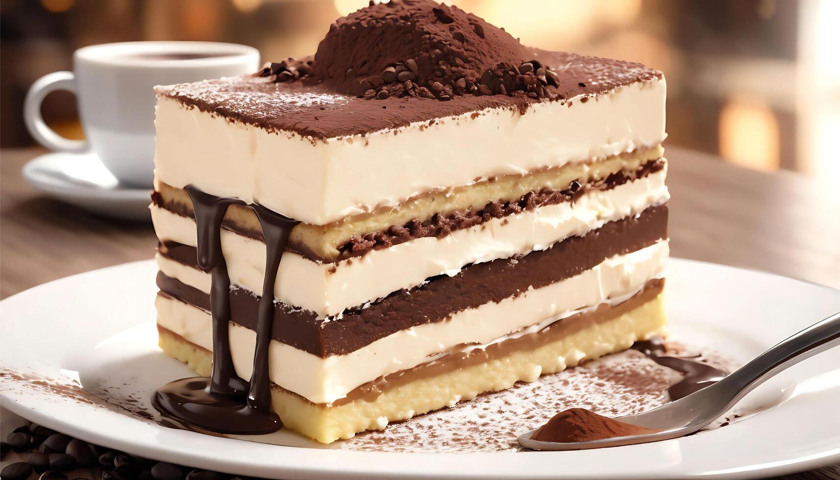 Tiramisu with Cocoa Dusting photo
