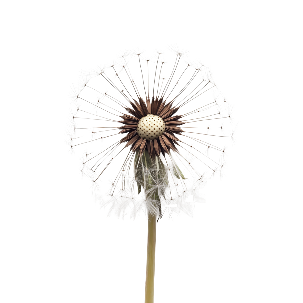 Delicate dandelion cutout with a transparent background highlighting intricate details and textures in lighting, Branch of delicious Mandarin on transparent background cutouts png