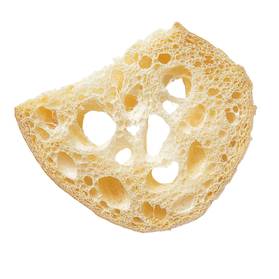 Angled loofah slice isolated on a transparent background showcasing its unique texture and natural beauty, Angled loofah slice isolate on transparent background png