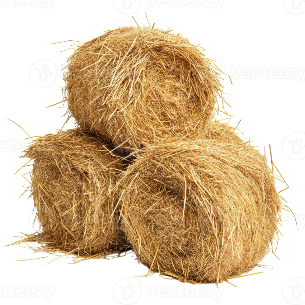 Haystacks Cluster for Rural Backgrounds on transparent background. png