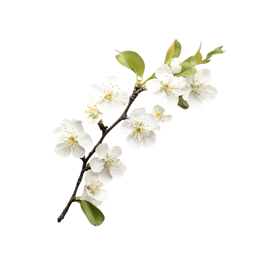 Delicate Cherry Blossom Branch png