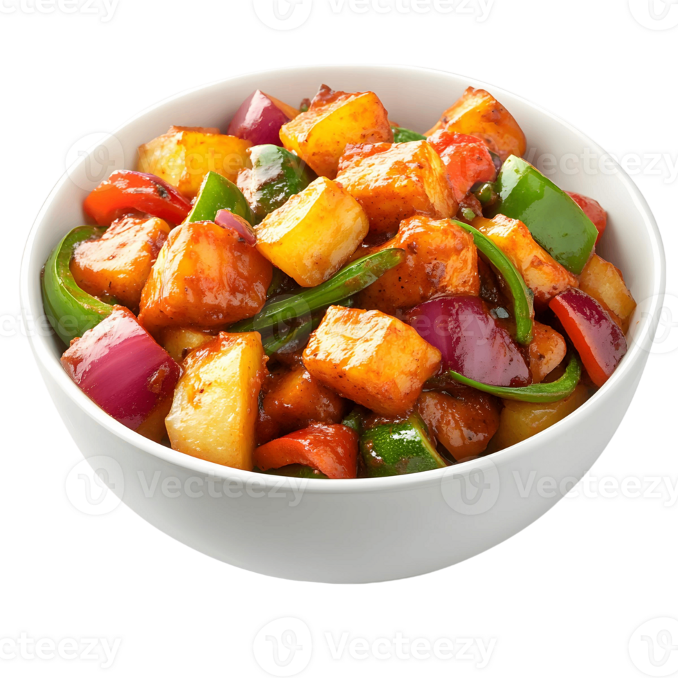 Spicy Jalfrezi with Mixed Vegetables png