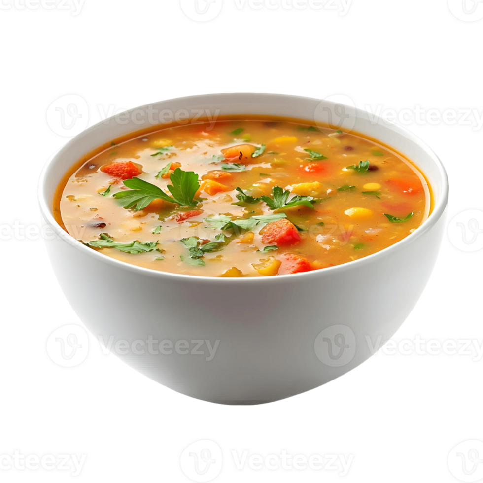 Traditional South Indian Sambhar Bowl png